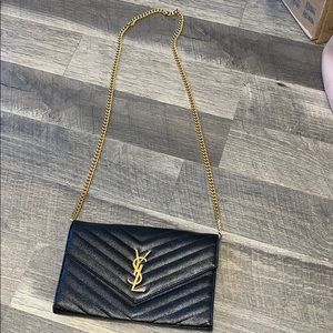 Authentic ysl wallet on chain